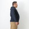 [大きいサイズ] NAVY オーガニックコットン デニムマリンパーカー キングサイズ メンズ商品サムネイル-7