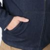 [大きいサイズ] NAVY オーガニックコットン デニムマリンパーカー キングサイズ メンズ商品サムネイル-13