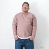 [大きいサイズ] Dickies ワンポイントレイヤードロングスリーブTシャツ キングサイズ メンズ