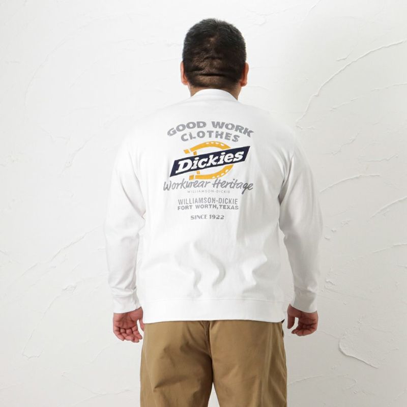 [大きいサイズ] Dickies プリントロングスリーブTシャツ キングサイズ メンズ商品画像-2