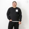 [大きいサイズ] MOSSIMO レイヤードロゴロングスリーブTシャツ キングサイズ メンズ
