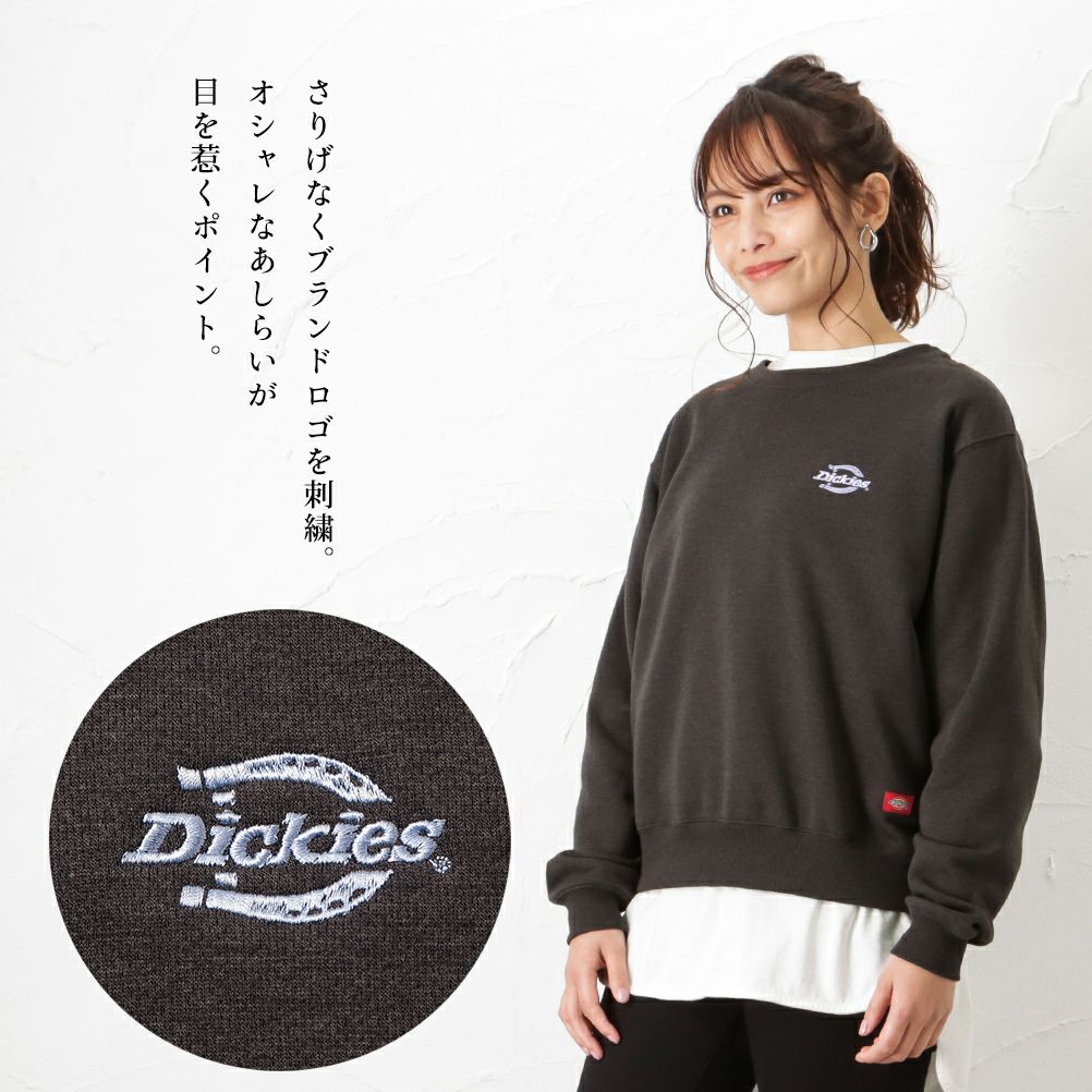 Dickies ハニカムトレーナー レディース