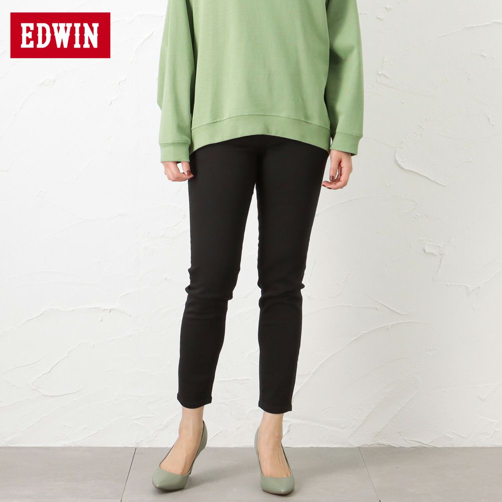 EDWIN essentials スキニーデニムパンツ レディース