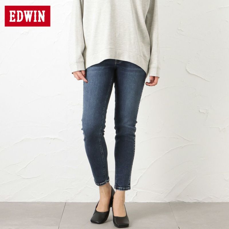 EDWIN essentials スキニーデニムパンツ レディース