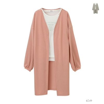 NAVY ロングカーデアンサンブル キッズ