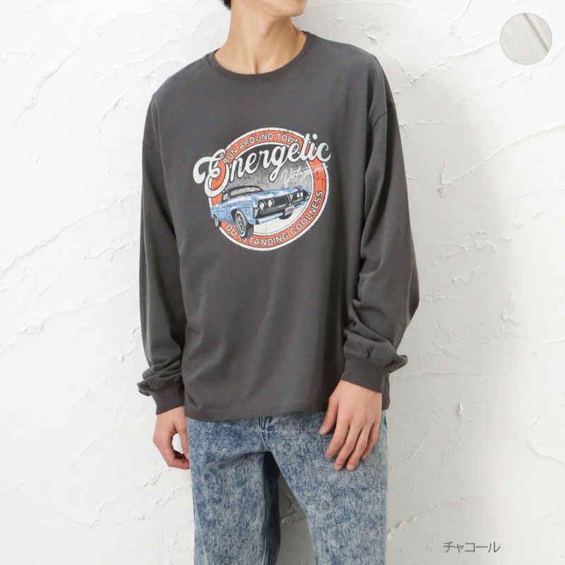 【オンラインストア限定】POWER TO THE PEOPLE ヴィンテージカープリントTシャツ メンズ商品画像-1