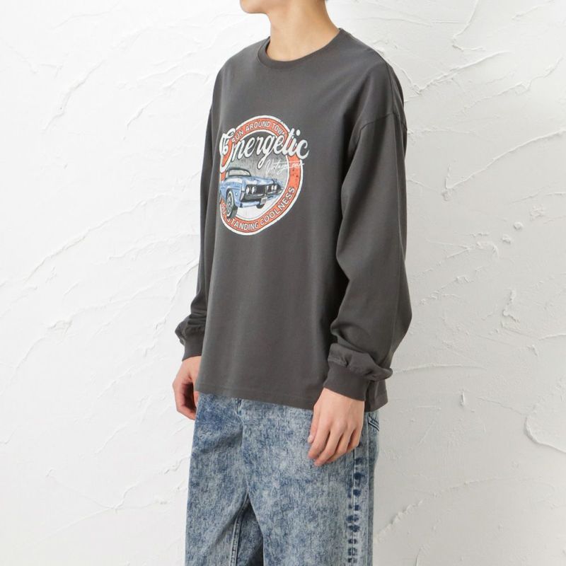 【オンラインストア限定】POWER TO THE PEOPLE ヴィンテージカープリントTシャツ メンズ商品画像-5