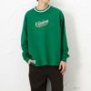 VISION STREET WEAR リブライン刺繍ロングスリーブTシャツ メンズ