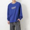 VISION STREET WEAR リブライン刺繍ロングスリーブTシャツ メンズ