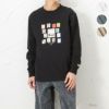 Mark Gonzales プリントロングスリーブTシャツ メンズ