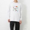 Mark Gonzales プリントロングスリーブTシャツ メンズ