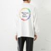 MTA バレットサークルプリントロングスリーブTシャツ メンズ