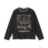 T-GRAPHICS ネックロゴロングスリーブTシャツ キッズ ネコポス 対応商品