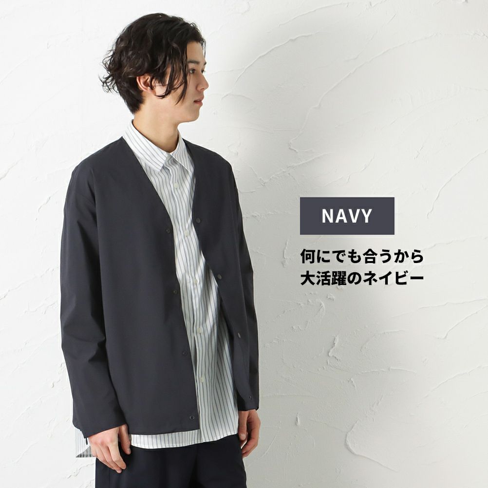 Navy Solotex R 使用 カーディガン メンズ