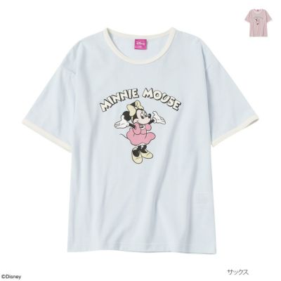 Disney ミニー リンガーtシャツ キッズ