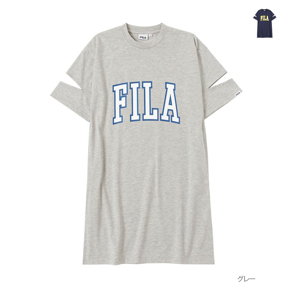 Fila 袖スリットワンピース キッズ