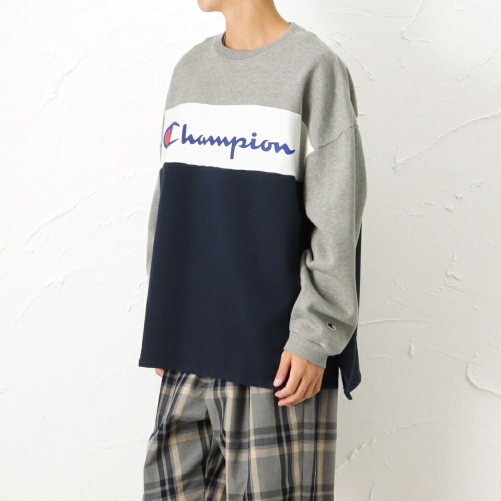 Champion ロングスリーブTシャツ メンズ