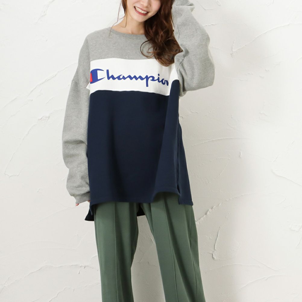 Champion ロングスリーブTシャツ メンズ