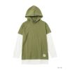 [ 期間限定価格 ]NAVY フェイクレイヤードパーカー キッズ