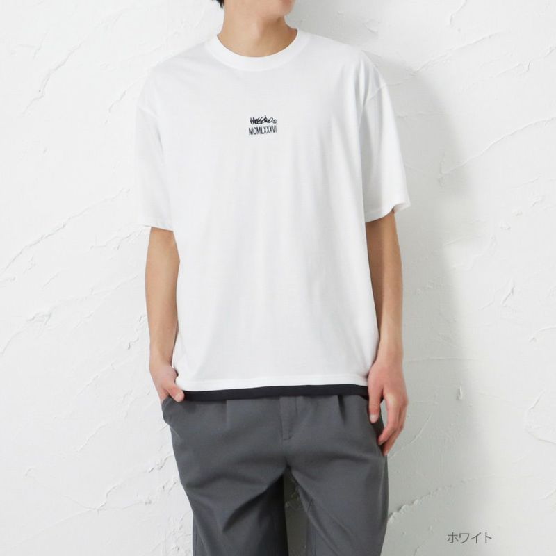 MOSSIMO メッセージプリント半袖Tシャツ メンズ ネコポス 対応商品