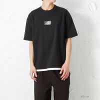 MOSSIMO ローズフォトレイヤード半袖Tシャツ メンズ ネコポス 対応商品
