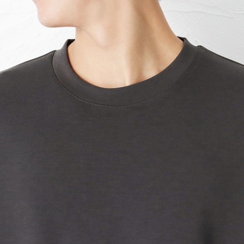 URBAN COLLECTION ポンチ素材 ハンサムフェイクレイヤードTシャツ メンズ