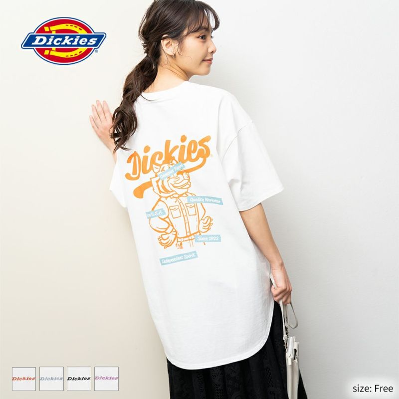 Dickies 100周年アニバーサリーTシャツ レディース