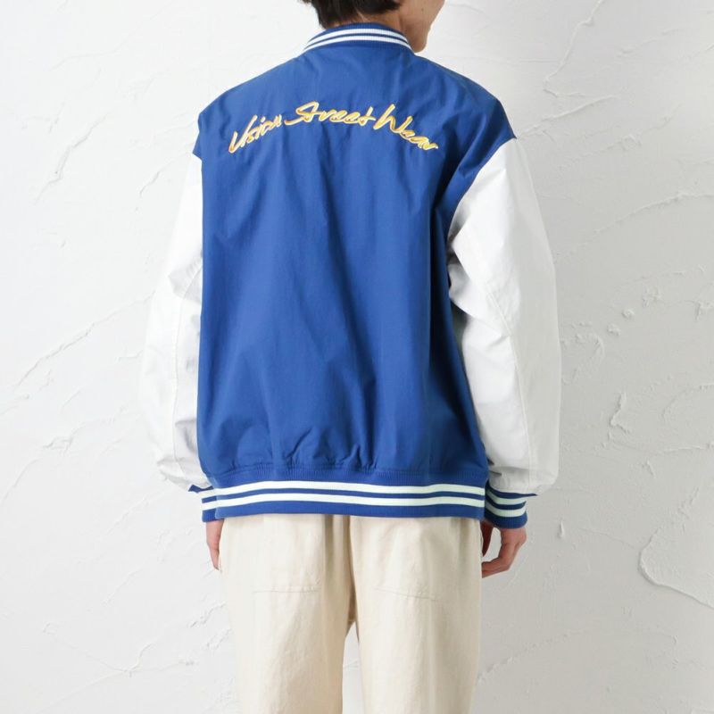 VISION STREET WEAR ナイロンワッペンスタジャン メンズ