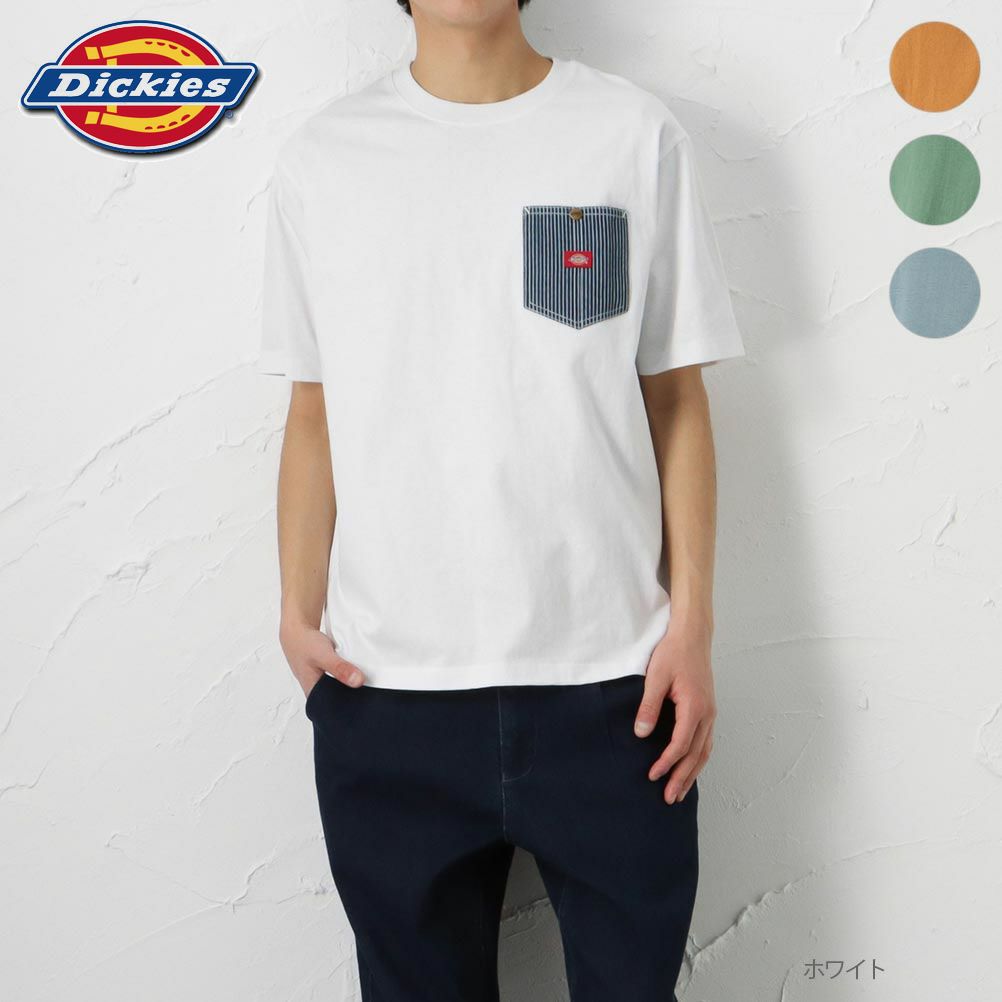 Dickies ポケット切替半袖tシャツ メンズ