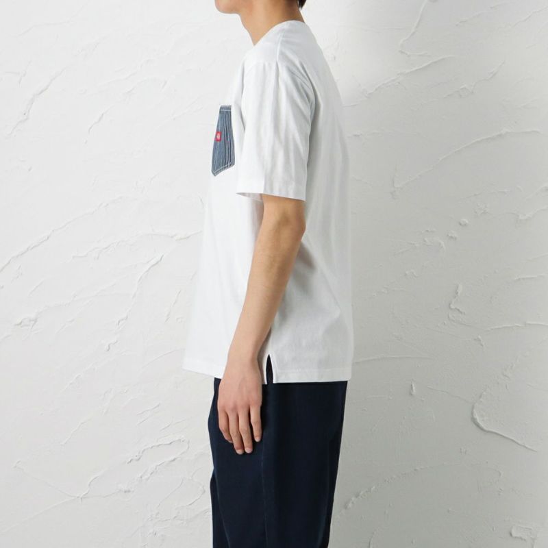 Dickies ポケット切替半袖Tシャツ メンズ