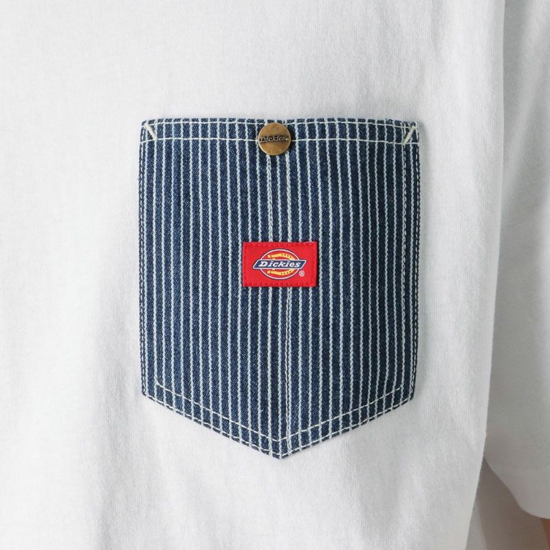 Dickies ポケット切替半袖Tシャツ メンズ