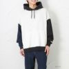 Goodwear 配色ビッグパーカー メンズ