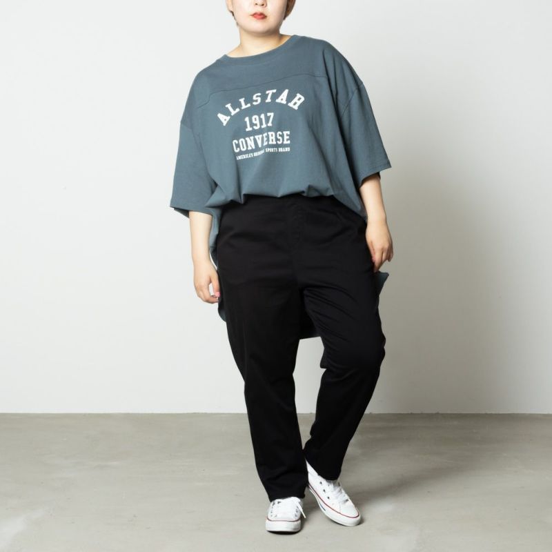 [大きいサイズ] KIYASE CRサテンテーパードパンツ クイーンサイズ レディース商品画像-7