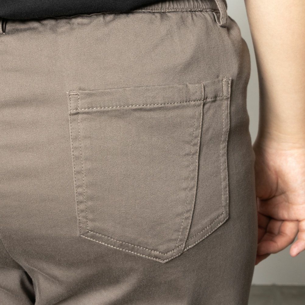 [大きいサイズ] KIYASE CRサテンテーパードパンツ クイーンサイズ レディース商品サムネイル-11