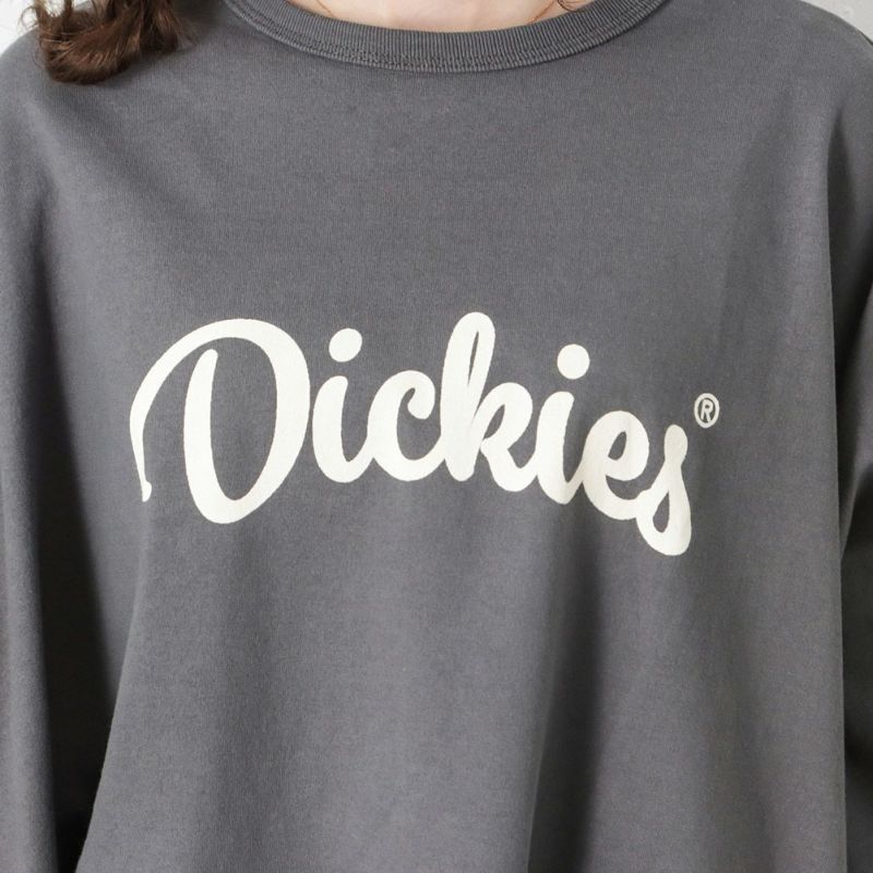 Dickies ロゴポンチョロングTシャツ レディース