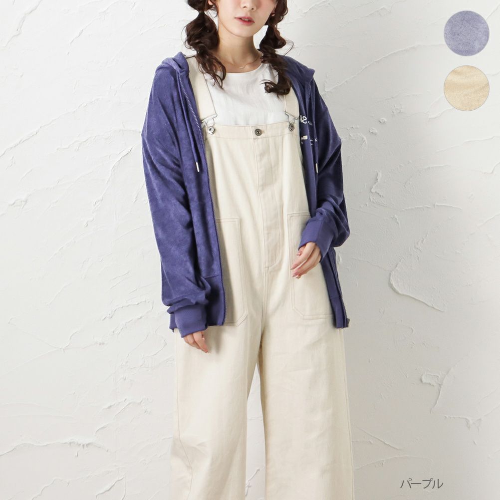 Underwraps パイルオルテガジップパーカー レディース Underwraps パイルオルテガジップパーカー レディース