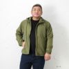 [大きいサイズ] NAVY ライトパーカー キングサイズ メンズ