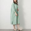 NAVY ミントリネン ワンピース レディース