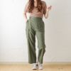 GOOD CREW リネンレーヨンパンツ レディース