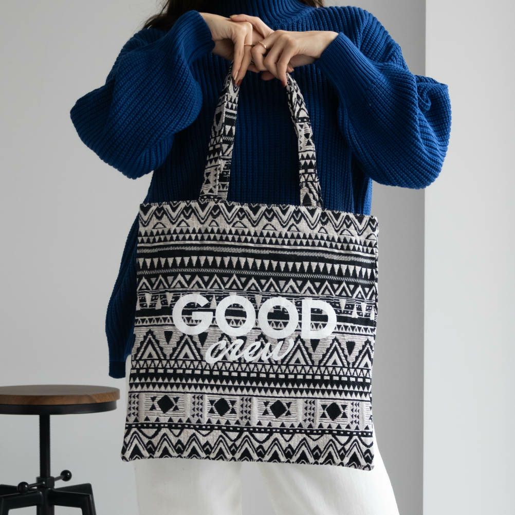 GOOD CREW  総柄トートバッグ商品サムネイル-3