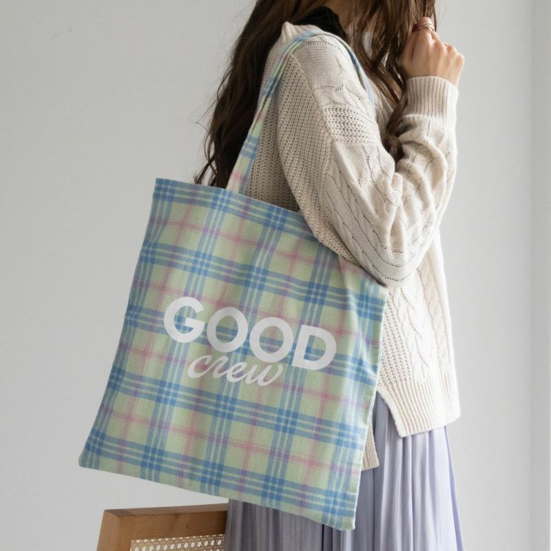 GOOD CREW 総柄トートバッグ商品画像-5