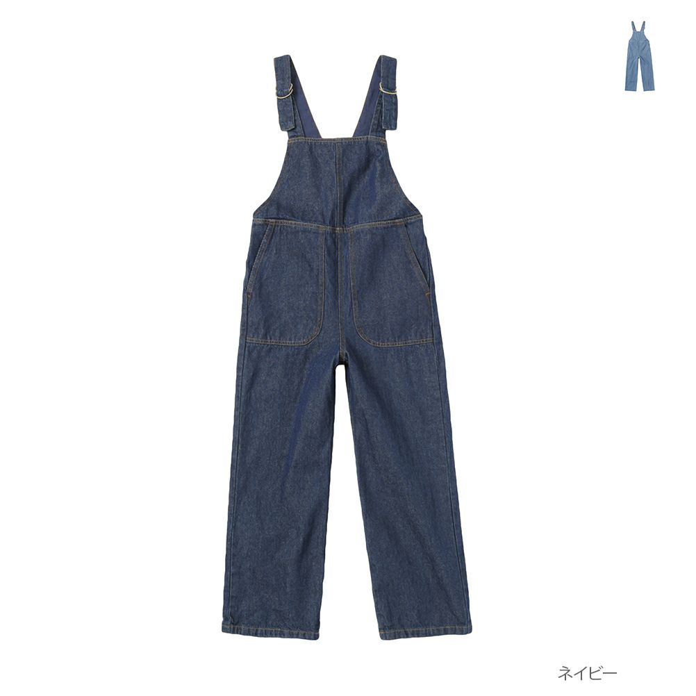 GOOD CREW デニムオーバーオール キッズ商品サムネイル-1