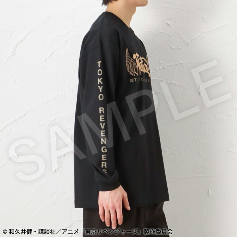 【非売品スペシャルカードをプレゼント】Norton 東京リベンジャーズ 場地圭介 長袖Tシャツ メンズ