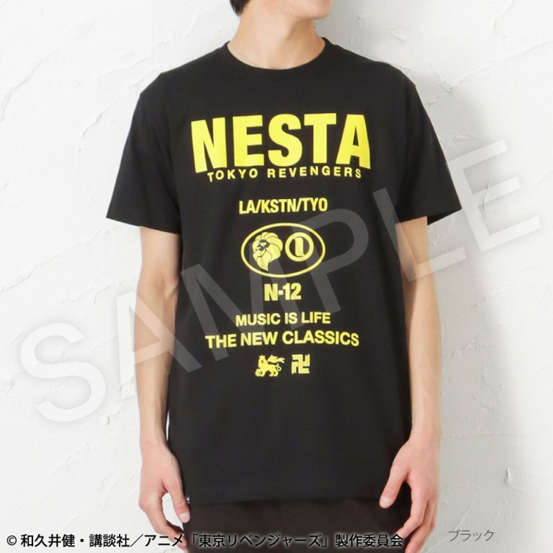 【非売品スペシャルカードをプレゼント】NESTA BRAND 東京リベンジャーズ 佐野万次郎 マイキー Mikey 半袖Tシャツ メンズ ネコポス  対応商品