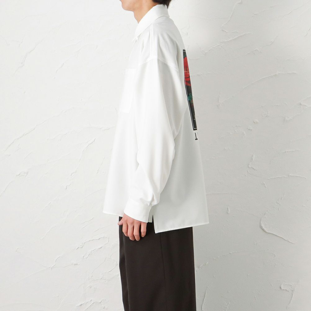 フォトプリントシャツ メンズ