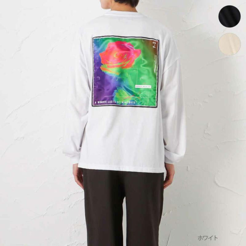 デジタルフォトクルーネックTシャツ メンズ商品画像-1