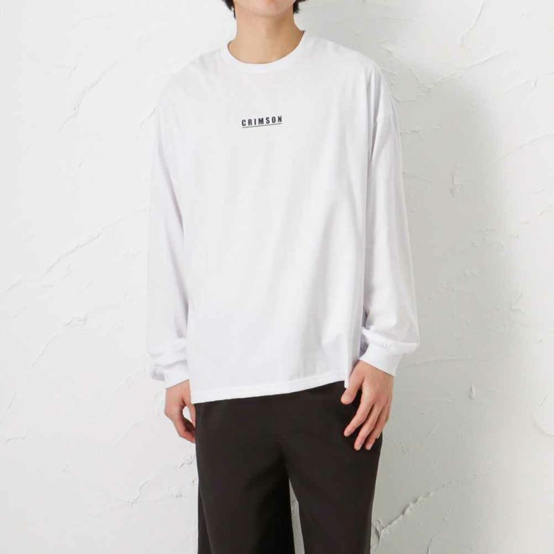 デジタルフォトクルーネックTシャツ メンズ商品画像-2