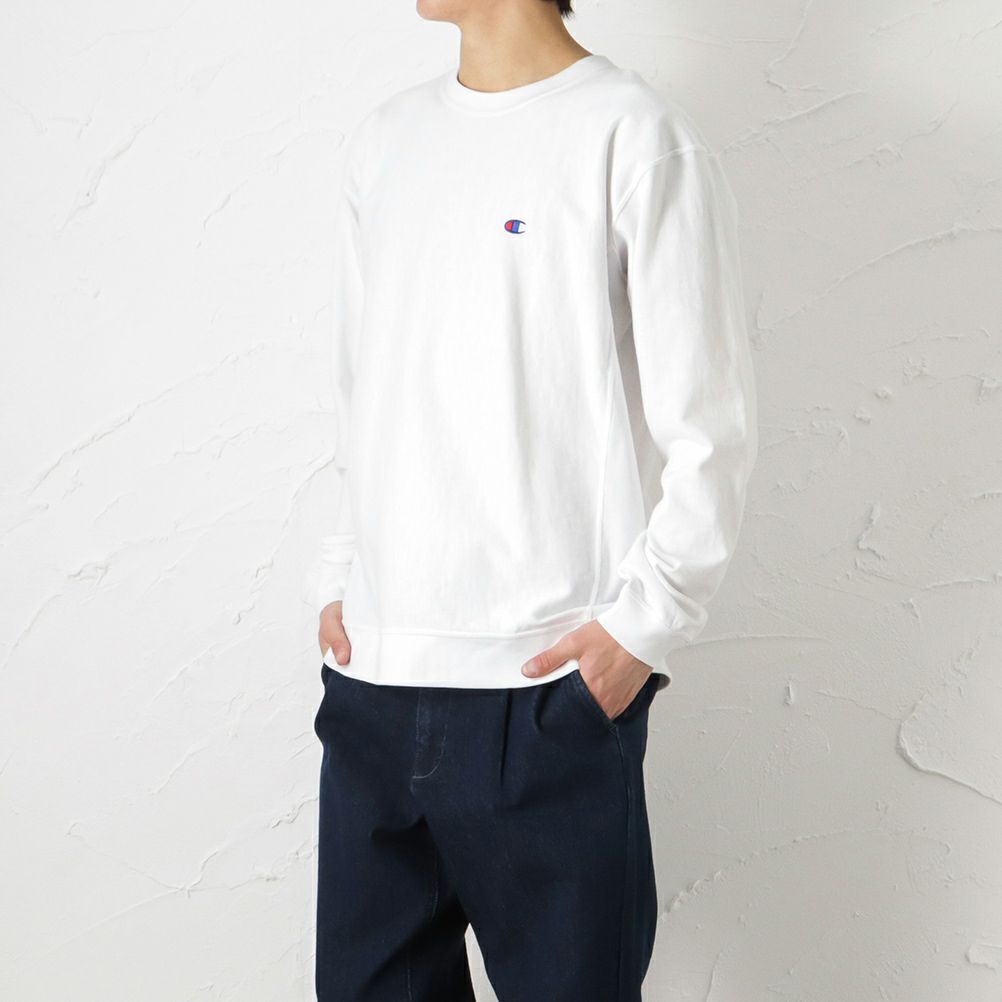 Champion リバースウィーブ R ロングスリーブtシャツ メンズ