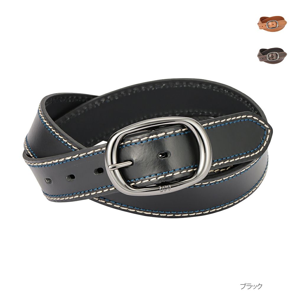 メンズ ベルト Ｌee リー 35mm Leather Belt 本革 レザーベルト - 財布 ...