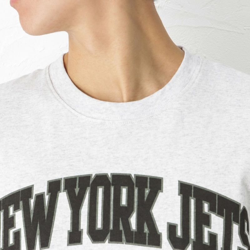 NFL New York Jets ロゴプリントコットン半袖Tシャツ メンズ